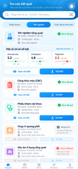 App Bệnh viện / Phòng khám